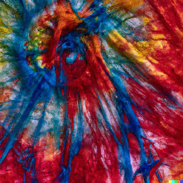 why microwave tie dye