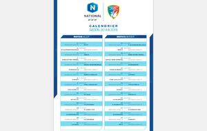 Le calendrier de National