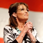 Sarah Palin speaks in Denver, Colorado.
