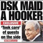 The Saturday cover of the New York Post calls the DSK accuser a hooker, and now the 32-year-old is suing the paper and five of its journalists for libel.