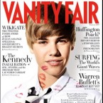 The February 2011 Vanity Fair cover featuring Justin Bieber