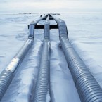 An oil pipeline in Alaska (not pictured) ruptured over the weekend, spilling thousands of gallons of oil onto The Last Frontier.