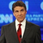 Texas Gov. Rick Perry was the target of fierce attacks from his fellow Republican rivals during a presidential debate in Florida Monday night.