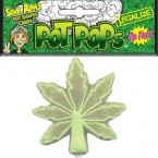 Sour apple-flavored Pothead Lollipops contain no marijuana, but critics say the candy's pro-drug message is dangerous for kids.