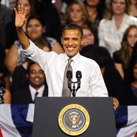 Is Obama winning by letting the Republicans talk themselves to death? After all, modern political debates are conceived in such a way that the "perfect" answer is no answer at all.