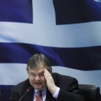 Greek Finance Minister George Papandreou  during a press conference Thursday: Greece will capitalize on an E.U. agreement to slash its debt by moving forward with economic reforms.