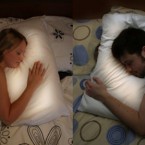 If your significant other is far away, try turning to a pillow that pulses with a gentle glow of your distant lover's heartbeat.