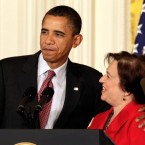 Supreme Court Justice Elena Kagan, who was President Obama's solicitor general, may be too close to the president's health care law to objectively weigh in on its constitutionality, say conservative critics.