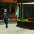 As part of a photoshopping trend sweeping the internet, one Flickr user introduced pepper-spraying Lt. John Pike into Edward Hopper's "Nighthawks."