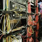 A computer server room: A radical new concept proposes that heat-generating servers replace traditional furnaces in everyday Americans' homes.