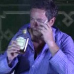 According to a new MSNBC promo, Joe Scarborough's early-morning routine involves a cigarette and whiskey, which his co-host Mika Brzezinski packs her children's lunches and exercises.