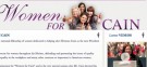 In spite of his sex scandals, women are still supporting Herman Cain, at least according to the new "Women for Cain" section of the presidential hopeful's website.