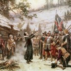 The Pilgrims who came to America in 1620 were strict Puritans who didn't celebrate Christmas: They spent their first Dec. 25th in Plymouth Colony working in the fields as they would on any other day.