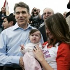 Rick Perry during a campaign stop in Spartanburg, S.C.: On Friday, the Texas governor (again) tried to name the three federal agencies he'd cut as president, and again muffed it.