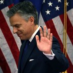 Jon Huntsman announced the end of his presidential campaign on Monday, just a day after being endorsed by South Carolina's biggest newspaper.