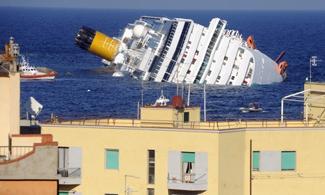 'Disaster at sea': A visual timeline of the Costa Concordia capsizing