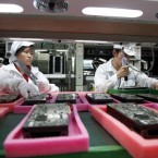 An assembly line in Shenzhen: China has created an "unparalleled system for taking something from idea to reality faster and easier than any place on the planet," says Sarah Lacy at PandoDaily.