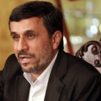 Iranian President Mahmoud Ahmadinejad said he would not cave to pressure to end the country's uranium enrichment program, but he is open to discussion.