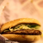 Dig in! McDonald's hamburgers will soon be free of beef trimmings washed in bacteria-killing ammonium hydroxide, or "pink slime."