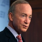 Indiana Gov. Mitch Daniels: His state's new "right-to-work" law is designed to create a more business-friendly environment, attracting more companies and jobs.