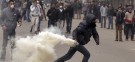 Clashes near the Interior Ministry in Cairo: The U.S. has threatened to cut off $1.5 billion in annual aid to Egypt unless the country's military rulers release 19 arrested Americans.