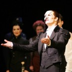 The phantom in the 2006 Broadway production of "The Phantom of the Opera" takes a bow: With 10,000 performances in 24 years, Phantom is Broadway's longest-running show ever.