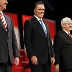 As Republicans try to settle on a candidate to face President Obama in November, it's mostly older, white, Christian voters who are casting their ballots.