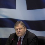 Greek Finance Minister Evangelos Venizelos addresses reporters after securing a $170 billion bailout from Europe: Greece still faces extreme austerity measures and a crippling recession.