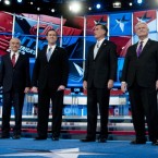 During Wednesday's GOP presidential debate, candidates mentioned the word "jobs" just 10 times, and Rick Santorum didn't utter the word once.