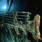 The Titanic's bow and railing 12,600 feet below the surface: Do bodies decomposed into mud constitute "human remains"?