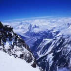 The Karakoram mountain range: Some glaciers in this patch of the Himalayas are reportedly getting bigger, even as nearby glaciers melt.