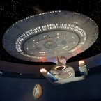 A model of the Starship Enterprise: The iconic Star Trek spaceship may take flight in the real world by 2032 if one determined engineer has his way.