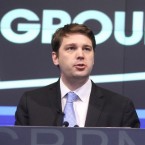 Groupon CEO Andrew Mason during the company's IPO last year: The daily deals site is still uncertain when it might start turning a profit.