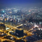 Aerial view of Hong Kong at night: According to University of California at Berkeley scientists, the Earth has already started to see some irreversible changes including&nbsp;outbreaks of invasive species and extinctions.&nbsp;