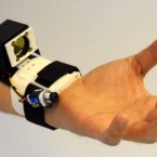 The Digits Sensor bracelet turns your hand into a 3D tool that can be used for things like playing a video game or designing an architectural model.