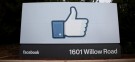The Facebook "like" symbol at the company's headquarters in Menlo Park, Calif.: The social network is reportedly testing a new button that would appear on websites for retailers like Pottery Barn, giving users the option to "want" items and make them show up on their News Feed.
