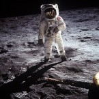 Scientists now believe they know why soil samples collected during the Apollo 11 Moon Mission contain water particles.