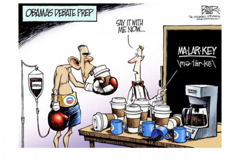 Chugging cups of Joe