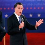 Mitt Romney was eager on Tuesday night to distance himself from former President George W. Bush.
