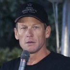 Lance Armstrong speaks before the Livestrong Challenge Ride in Austin on Oct. 21: The International Cycling Union announced Monday that it will strip the cyclist of his seven Tour de France titles for alleged doping.