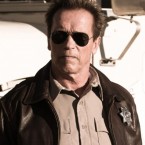 Arnold Schwarzenegger plays the inexplicably Austrian-accented down-home sheriff in a small town on the U.S.-Mexican border in The Last Stand.