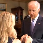 Vice President Joe Biden thanks Amy Poehler's character for her service to the country during his Parks and Recreation cameo.
