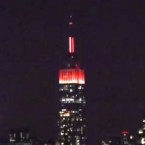 The Empire State Building puts on a show inspired by Alicia Keys' new song.