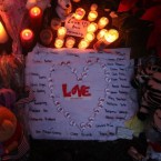 Six-year-old Sandy Hook Elementary students Noah Pozner and Jack Pinto were laid to rest on Monday.