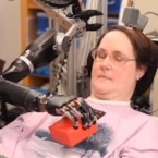 WATCH: The paralyzed woman who moved a robotic arm with her mind
