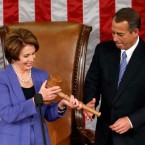 What could possibly come between House Minority Leader Nancy Pelosi (D) and House Speaker John Boehner (R) this year?