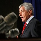 "I think the Pentagon needs to be pared down," Hagel, the nominee to head the Pentagon, once said.