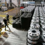 An Alcoa aluminum factory in Szekesefehervar, Hungary.