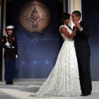 President Obama and First Lady Michelle dance during an inaugural ball in 2009. This year, there'll be fewer dances like these.