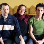 Americans Shane Bauer (left), Sarah Shourd (center), and Josh Fattal (right) were held in Iran's Evin Prison.